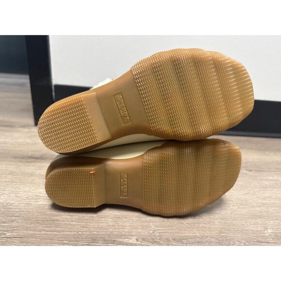 Sperry Saltwater Duck Boots Faux Fur Lined Waterproof Boots - Picture 4 of 6